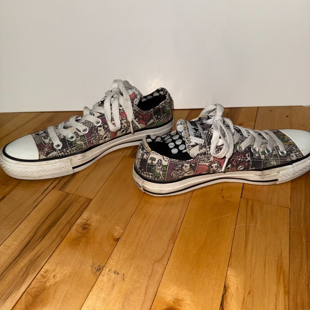 Converse Low Tops Chuck Taylor All Stars Comic Strip Unisex Mens‎ 5, Women's 7 - Picture 5 of 9
